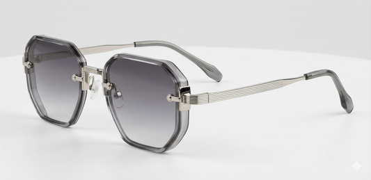 Roca Metal Plateado
